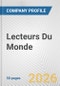 Lecteurs Du Monde Fundamental Company Report Including Financial, SWOT, Competitors and Industry Analysis - Product Thumbnail Image