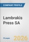 Lambrakis Press SA Fundamental Company Report Including Financial, SWOT, Competitors and Industry Analysis - Product Thumbnail Image