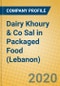 Dairy Khoury & Co Sal in Packaged Food (Lebanon) - Product Thumbnail Image