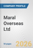 Maral Overseas Ltd. Fundamental Company Report Including Financial, SWOT, Competitors and Industry Analysis- Product Image