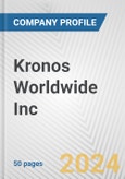 Kronos Worldwide Inc. Fundamental Company Report Including Financial, SWOT, Competitors and Industry Analysis- Product Image