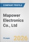 Mapower Electronics Co., Ltd. Fundamental Company Report Including Financial, SWOT, Competitors and Industry Analysis - Product Thumbnail Image