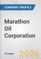 Marathon Oil Corporation Fundamental Company Report Including Financial, SWOT, Competitors and Industry Analysis - Product Thumbnail Image
