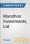 Marathon Investments, Ltd. Fundamental Company Report Including Financial, SWOT, Competitors and Industry Analysis - Product Thumbnail Image