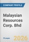Malaysian Resources Corp. Bhd Fundamental Company Report Including Financial, SWOT, Competitors and Industry Analysis - Product Thumbnail Image