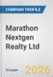 Marathon Nextgen Realty Ltd Fundamental Company Report Including Financial, SWOT, Competitors and Industry Analysis - Product Thumbnail Image