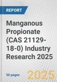 Manganous Propionate (CAS 21129-18-0) Industry Research 2025: Global and Regional Market Trends 2019-2024 and Forecast to 2029- Product Image