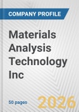 Materials Analysis Technology Inc. Fundamental Company Report Including Financial, SWOT, Competitors and Industry Analysis- Product Image
