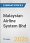 Malaysian Airline System Bhd Fundamental Company Report Including Financial, SWOT, Competitors and Industry Analysis - Product Thumbnail Image