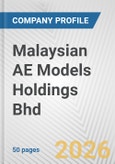 Malaysian AE Models Holdings Bhd Fundamental Company Report Including Financial, SWOT, Competitors and Industry Analysis- Product Image