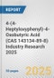 4-(4-Heptyloxyphenyl)-4-Oxobutyric Acid (CAS 143134-89-8) Industry Research 2025: Global and Regional Market Trends 2019-2024 and Forecast to 2029 - Product Image
