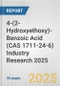4-(2-Hydroxyethoxy)-Benzoic Acid (CAS 1711-24-6) Industry Research 2025: Global and Regional Market Trends 2019-2024 and Forecast to 2029 - Product Thumbnail Image