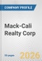 Mack-Cali Realty Corp. Fundamental Company Report Including Financial, SWOT, Competitors and Industry Analysis - Product Thumbnail Image