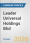 Leader Universal Holdings Bhd Fundamental Company Report Including Financial, SWOT, Competitors and Industry Analysis - Product Thumbnail Image