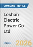 Leshan Electric Power Co Ltd Fundamental Company Report Including Financial, SWOT, Competitors and Industry Analysis- Product Image