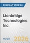 Lionbridge Technologies Inc. Fundamental Company Report Including Financial, SWOT, Competitors and Industry Analysis - Product Thumbnail Image