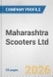 Maharashtra Scooters Ltd. Fundamental Company Report Including Financial, SWOT, Competitors and Industry Analysis - Product Thumbnail Image