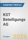 KST Beteiligungs AG Fundamental Company Report Including Financial, SWOT, Competitors and Industry Analysis- Product Image