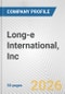 Long-e International, Inc. Fundamental Company Report Including Financial, SWOT, Competitors and Industry Analysis - Product Thumbnail Image