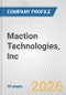 Maction Technologies, Inc. Fundamental Company Report Including Financial, SWOT, Competitors and Industry Analysis - Product Thumbnail Image