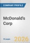 McDonald's Corp. Fundamental Company Report Including Financial, SWOT, Competitors and Industry Analysis - Product Thumbnail Image
