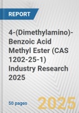 4-(Dimethylamino)-Benzoic Acid Methyl Ester (CAS 1202-25-1) Industry Research 2025: Global and Regional Market Trends 2019-2024 and Forecast to 2029- Product Image