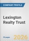 Lexington Realty Trust Fundamental Company Report Including Financial, SWOT, Competitors and Industry Analysis - Product Thumbnail Image