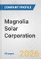 Magnolia Solar Corporation Fundamental Company Report Including Financial, SWOT, Competitors and Industry Analysis - Product Thumbnail Image