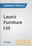 Leon's Furniture Ltd. Fundamental Company Report Including Financial, SWOT, Competitors and Industry Analysis- Product Image