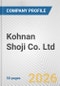 Kohnan Shoji Co. Ltd. Fundamental Company Report Including Financial, SWOT, Competitors and Industry Analysis - Product Thumbnail Image