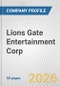 Lions Gate Entertainment Corp. Fundamental Company Report Including Financial, SWOT, Competitors and Industry Analysis - Product Thumbnail Image