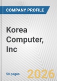 Korea Computer, Inc Fundamental Company Report Including Financial, SWOT, Competitors and Industry Analysis- Product Image