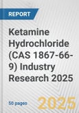 Ketamine Hydrochloride (CAS 1867-66-9) Industry Research 2025: Global and Regional Market Trends 2019-2024 and Forecast to 2029- Product Image