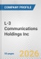 L-3 Communications Holdings Inc. Fundamental Company Report Including Financial, SWOT, Competitors and Industry Analysis - Product Thumbnail Image