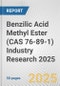 Benzilic Acid Methyl Ester (CAS 76-89-1) Industry Research 2025: Global and Regional Market Trends 2019-2024 and Forecast to 2029 - Product Image