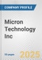 Micron Technology Inc. Fundamental Company Report Including Financial, SWOT, Competitors and Industry Analysis - Product Thumbnail Image