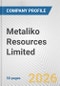 Metaliko Resources Limited Fundamental Company Report Including Financial, SWOT, Competitors and Industry Analysis - Product Thumbnail Image