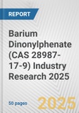 Barium Dinonylphenate (CAS 28987-17-9) Industry Research 2025: Global and Regional Market Trends 2019-2024 and Forecast to 2029- Product Image