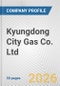 Kyungdong City Gas Co. Ltd. Fundamental Company Report Including Financial, SWOT, Competitors and Industry Analysis - Product Thumbnail Image