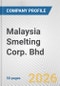 Malaysia Smelting Corp. Bhd Fundamental Company Report Including Financial, SWOT, Competitors and Industry Analysis - Product Thumbnail Image