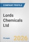 Lords Chemicals Ltd. Fundamental Company Report Including Financial, SWOT, Competitors and Industry Analysis - Product Thumbnail Image