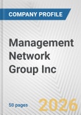 Management Network Group Inc. Fundamental Company Report Including Financial, SWOT, Competitors and Industry Analysis- Product Image