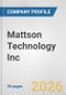 Mattson Technology Inc. Fundamental Company Report Including Financial, SWOT, Competitors and Industry Analysis - Product Thumbnail Image