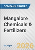 Mangalore Chemicals & Fertilizers Fundamental Company Report Including Financial, SWOT, Competitors and Industry Analysis- Product Image