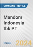 Mandom Indonesia tbk PT Fundamental Company Report Including Financial, SWOT, Competitors and Industry Analysis- Product Image