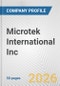 Microtek International Inc Fundamental Company Report Including Financial, SWOT, Competitors and Industry Analysis - Product Thumbnail Image