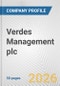 Verdes Management plc Fundamental Company Report Including Financial, SWOT, Competitors and Industry Analysis - Product Thumbnail Image
