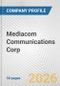 Mediacom Communications Corp. Fundamental Company Report Including Financial, SWOT, Competitors and Industry Analysis - Product Thumbnail Image