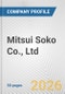 Mitsui Soko Co., Ltd. Fundamental Company Report Including Financial, SWOT, Competitors and Industry Analysis - Product Thumbnail Image
