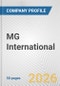 MG International Fundamental Company Report Including Financial, SWOT, Competitors and Industry Analysis - Product Thumbnail Image
